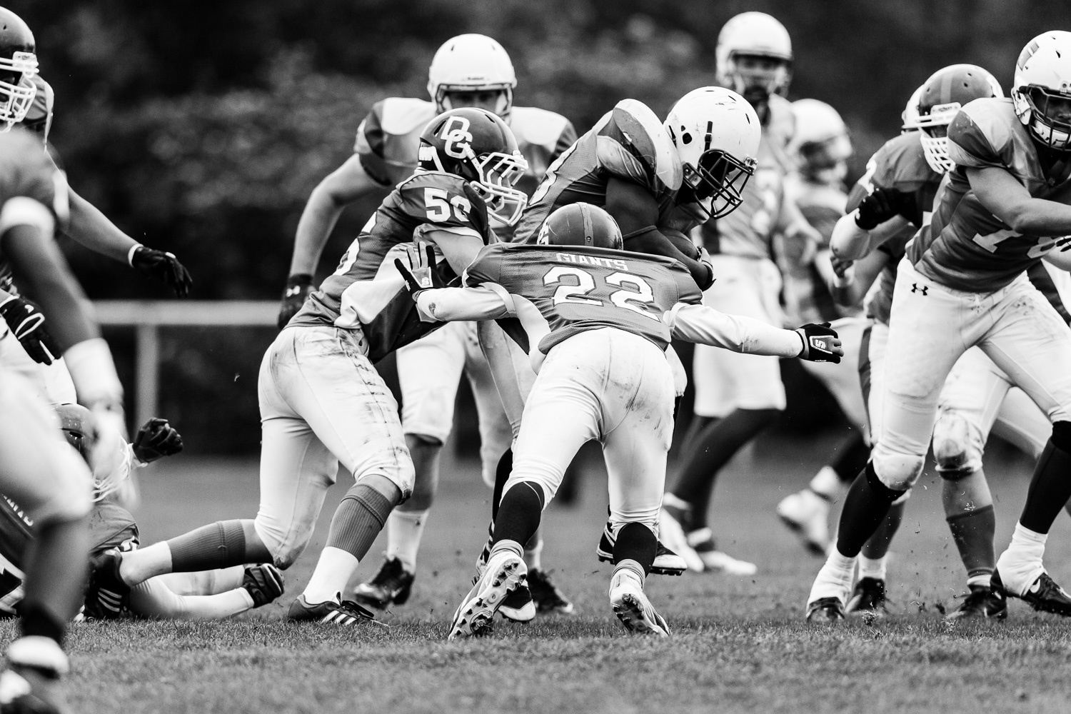 GFLJ 2014 - Dortmund Giants U19 vs. Bonn Gamecocks U19