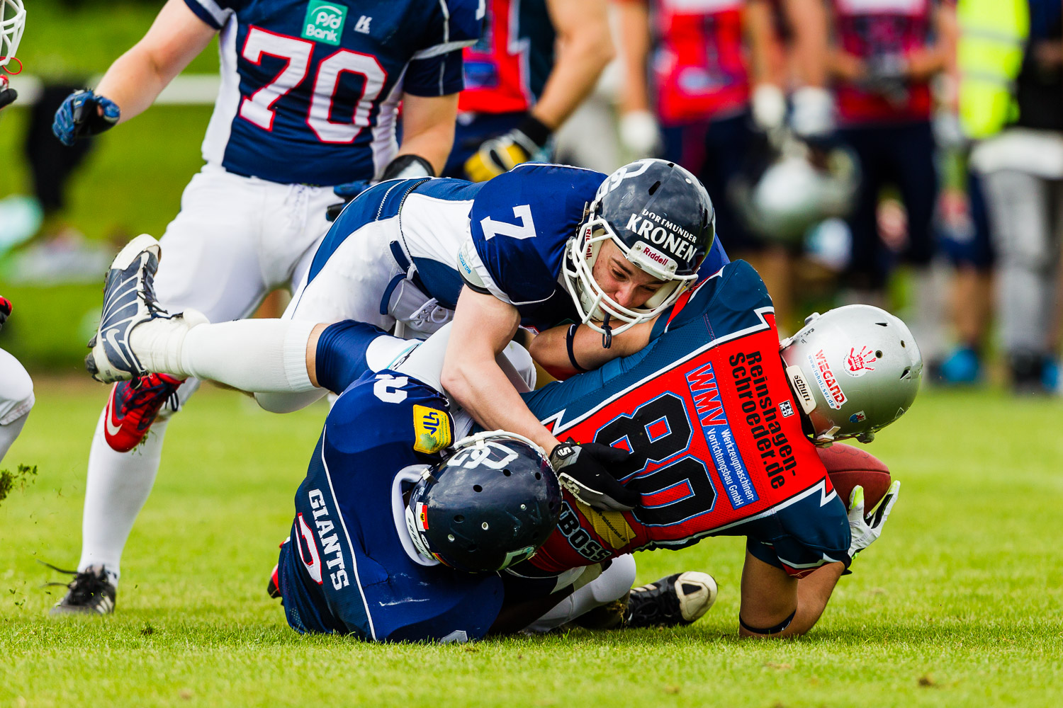 Oberliga NRW 2014 - Dortmund Giants vs. Remscheid Amboss