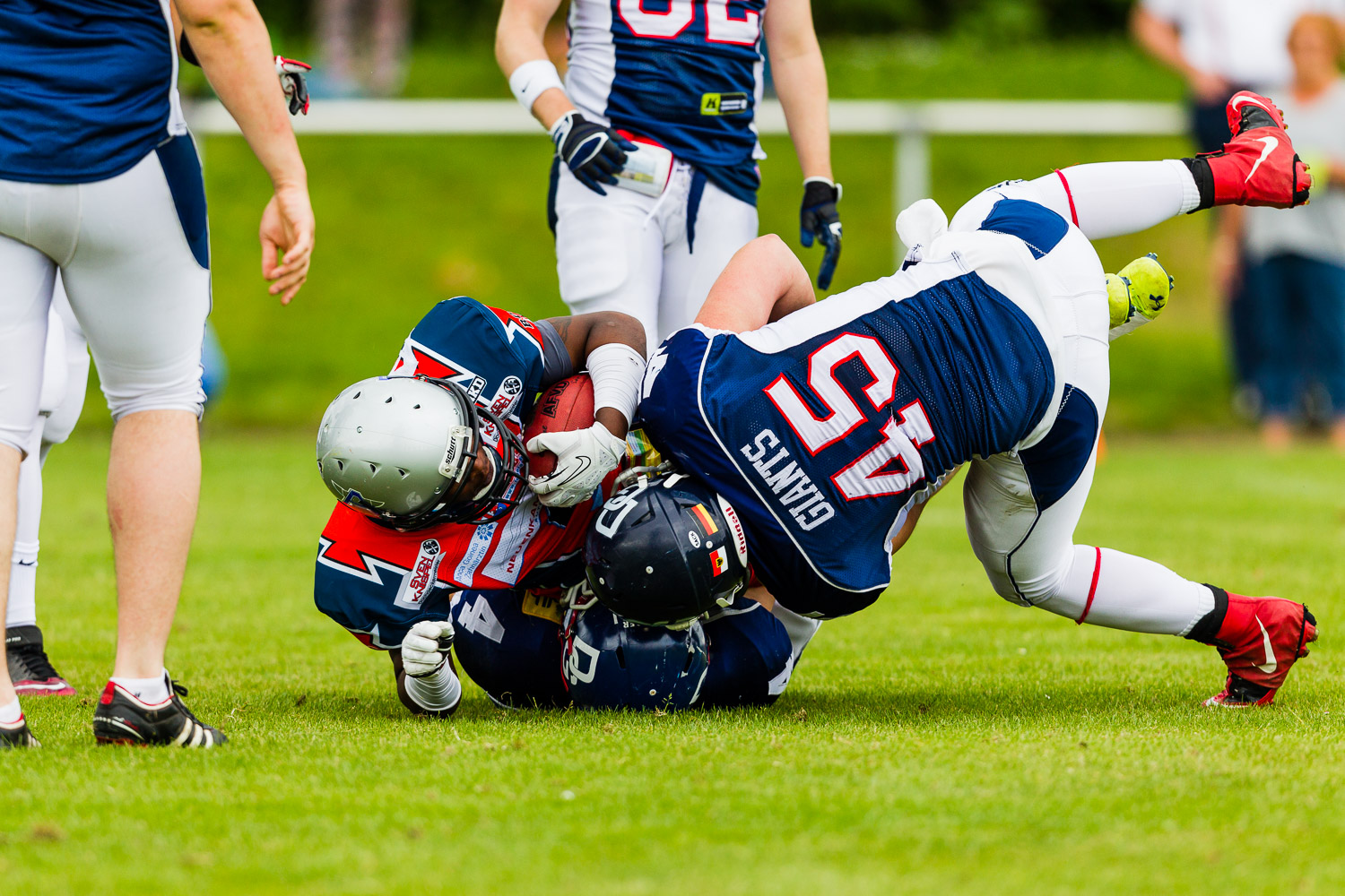 Oberliga NRW 2014 - Dortmund Giants vs. Remscheid Amboss