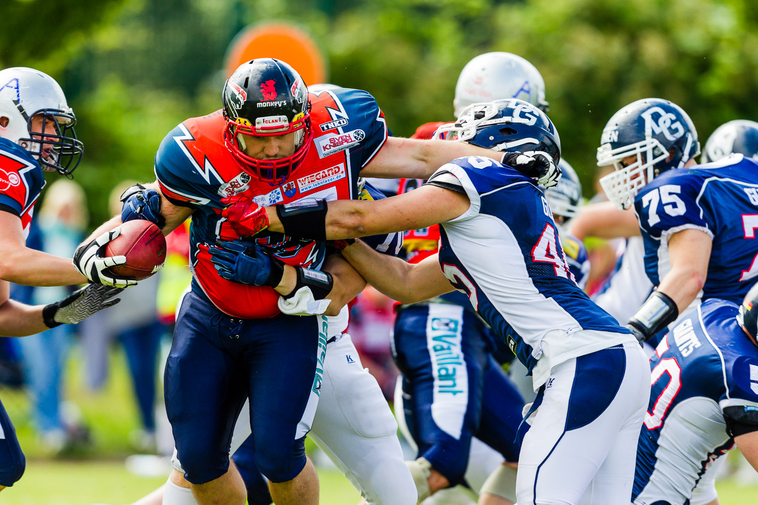 Oberliga NRW 2014 - Dortmund Giants vs. Remscheid Amboss