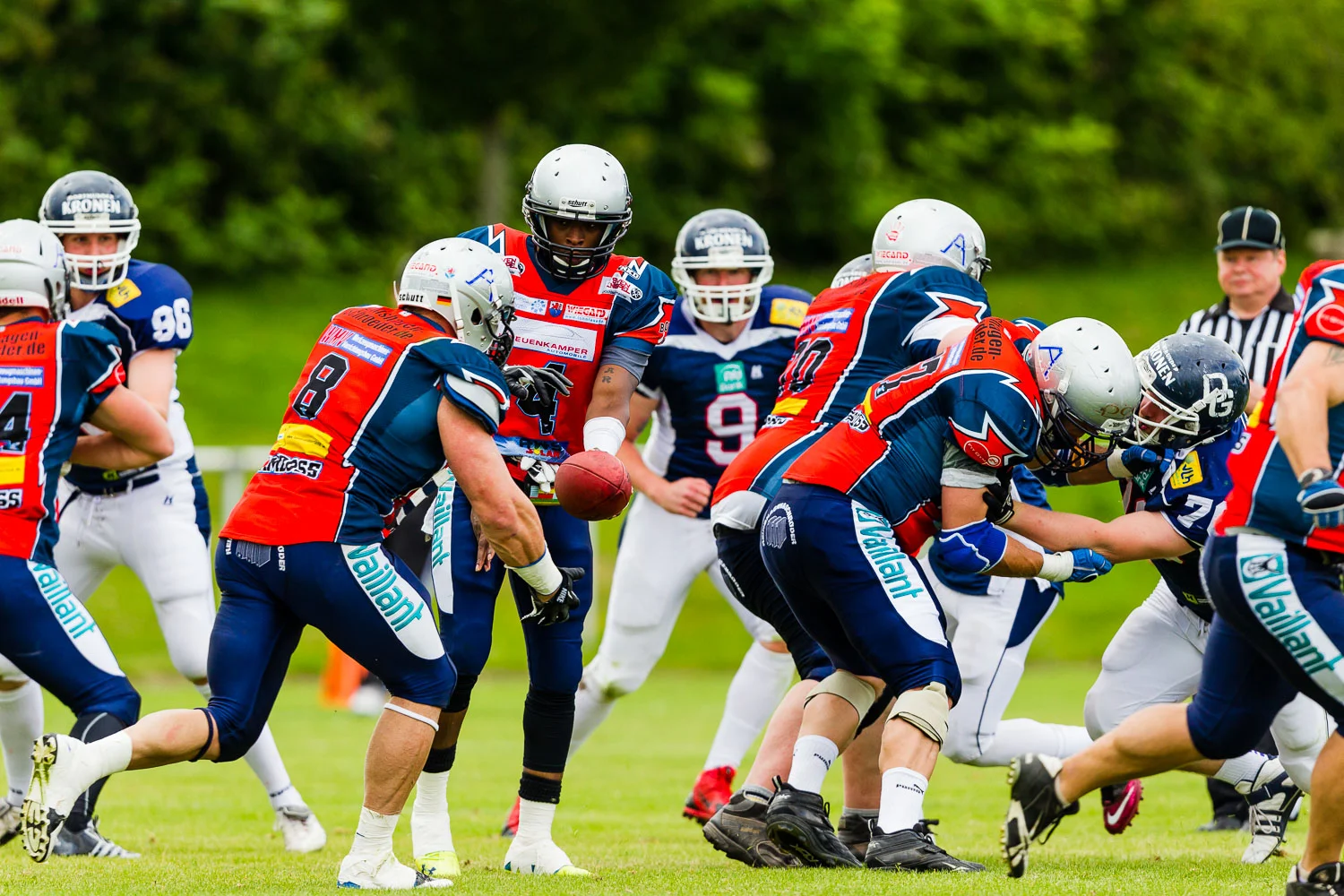 Oberliga NRW 2014 - Dortmund Giants vs. Remscheid Amboss
