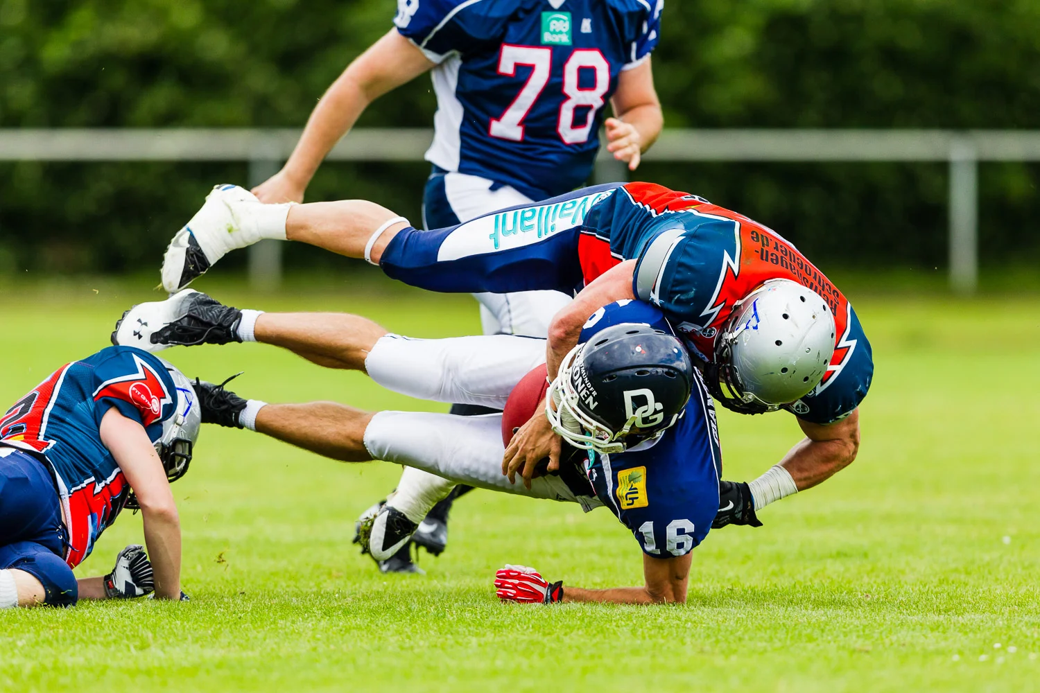 Oberliga NRW 2014 - Dortmund Giants vs. Remscheid Amboss