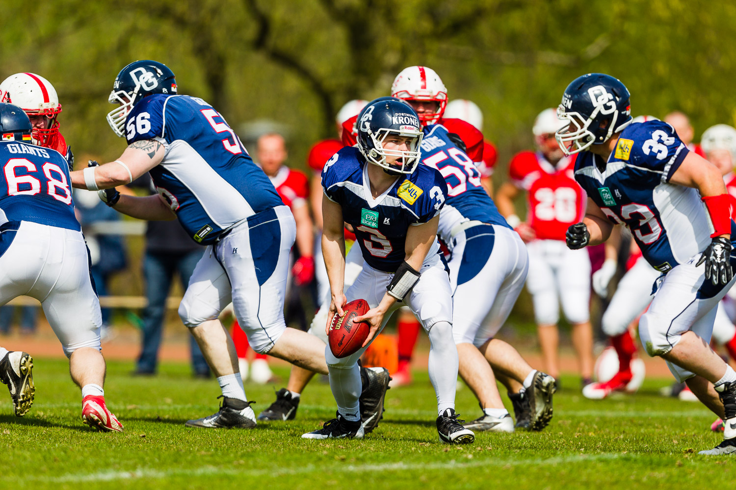 Oberliga NRW 2015 - Dortmund Giants vs. Gelsenkirchen Devils