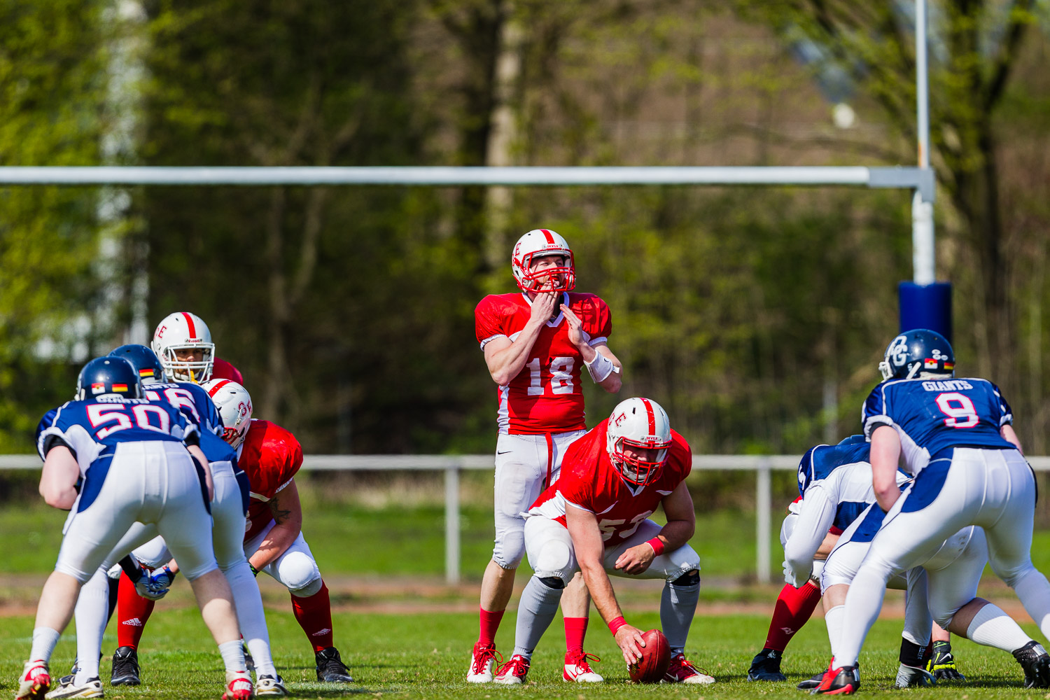 Oberliga NRW 2015 - Dortmund Giants vs. Gelsenkirchen Devils