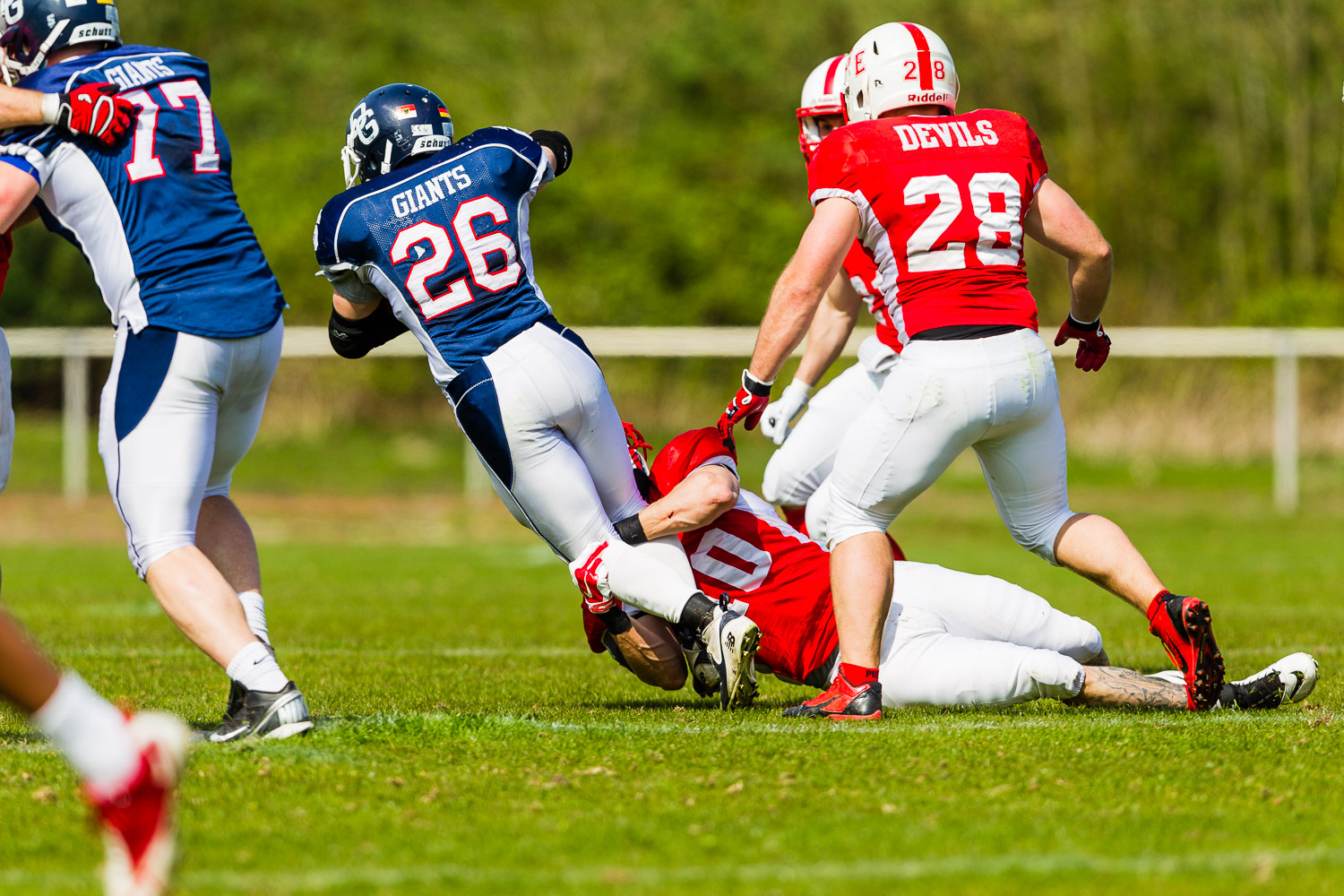 Oberliga NRW 2015 - Dortmund Giants vs. Gelsenkirchen Devils