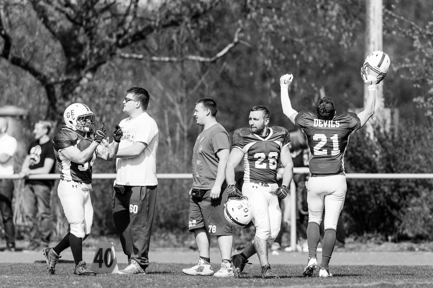 Oberliga NRW 2015 - Dortmund Giants vs. Gelsenkirchen Devils