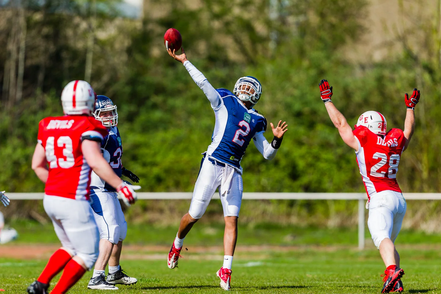 Oberliga NRW 2015 - Dortmund Giants vs. Gelsenkirchen Devils