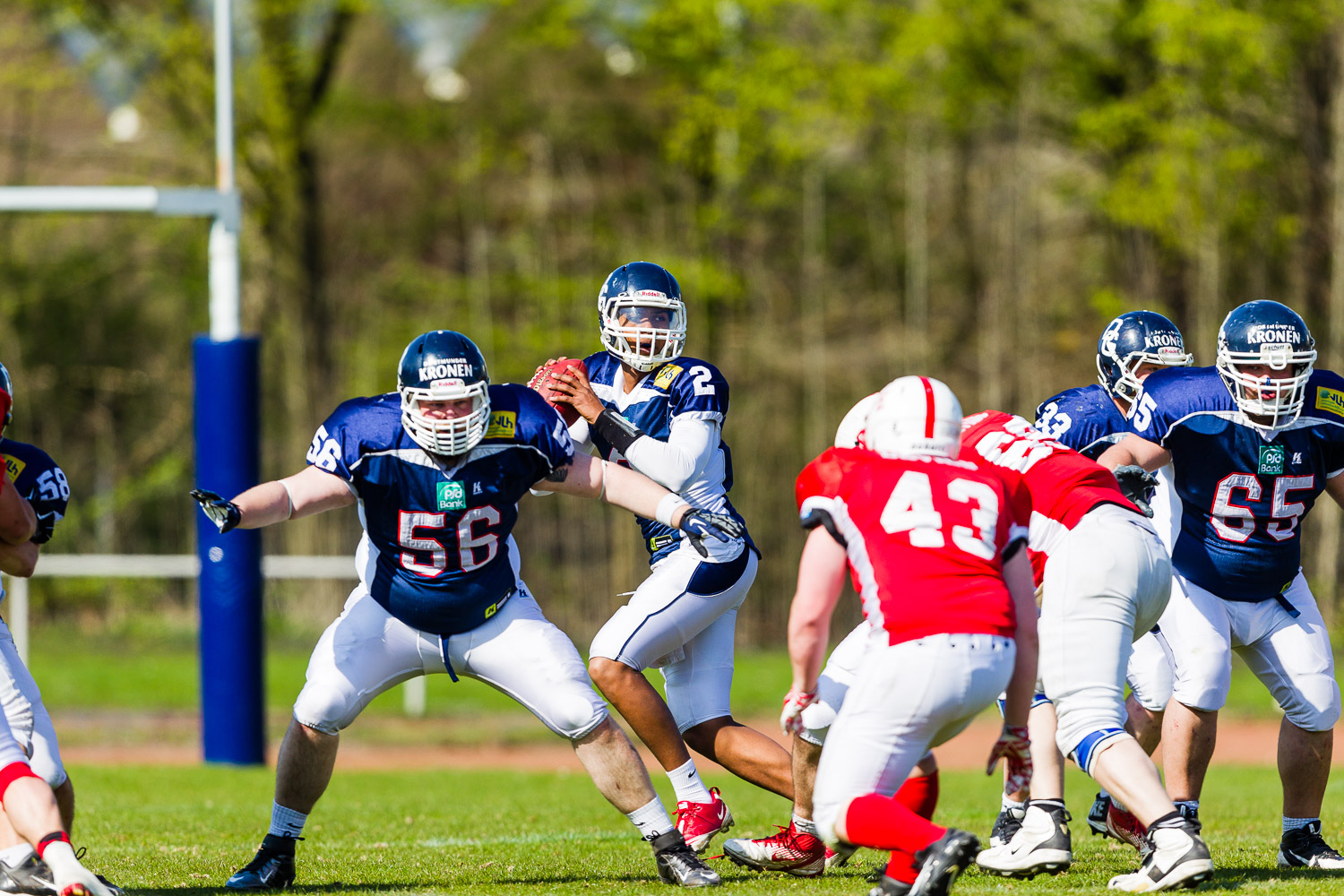 Oberliga NRW 2015 - Dortmund Giants vs. Gelsenkirchen Devils