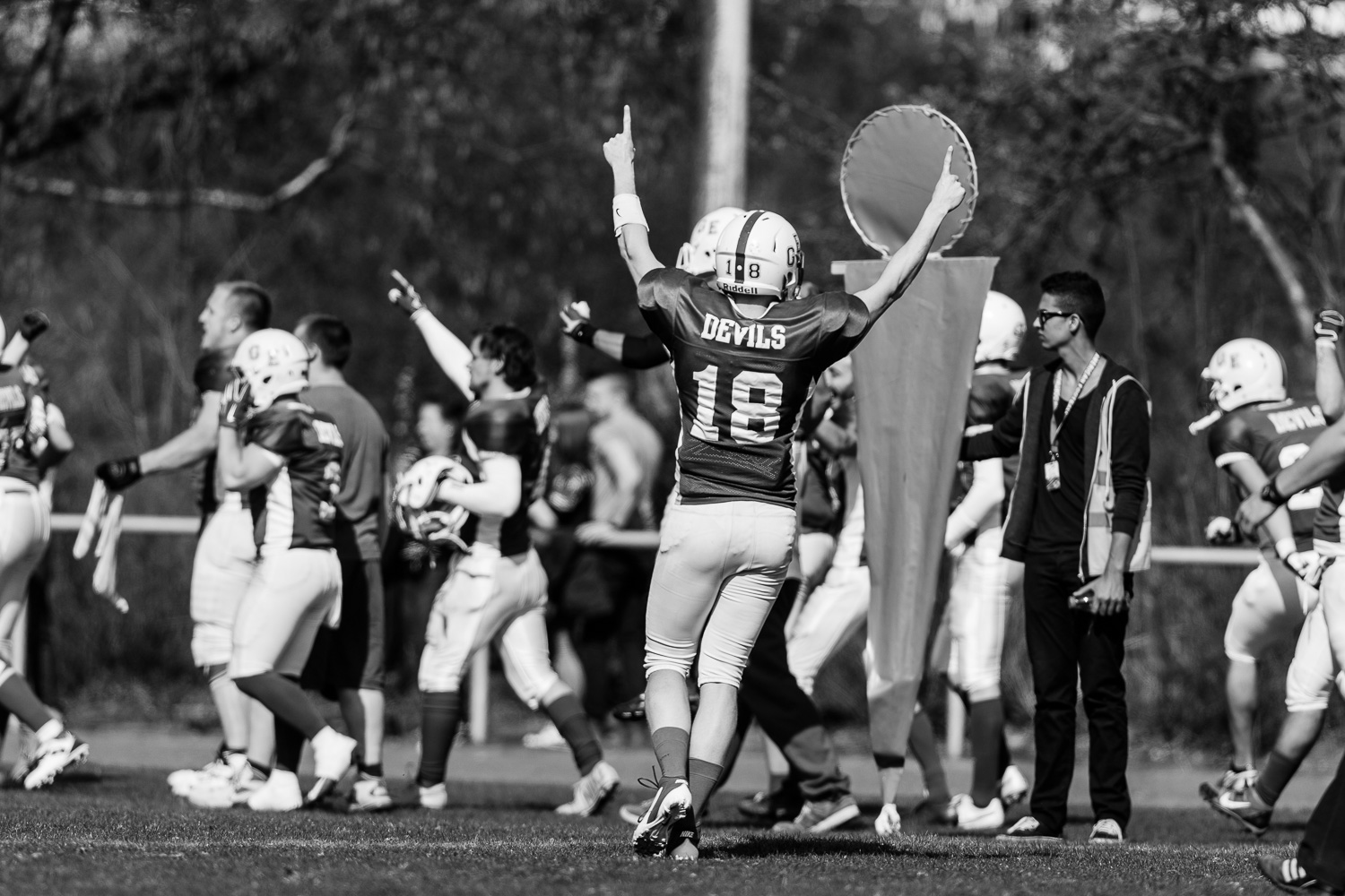 Oberliga NRW 2015 - Dortmund Giants vs. Gelsenkirchen Devils