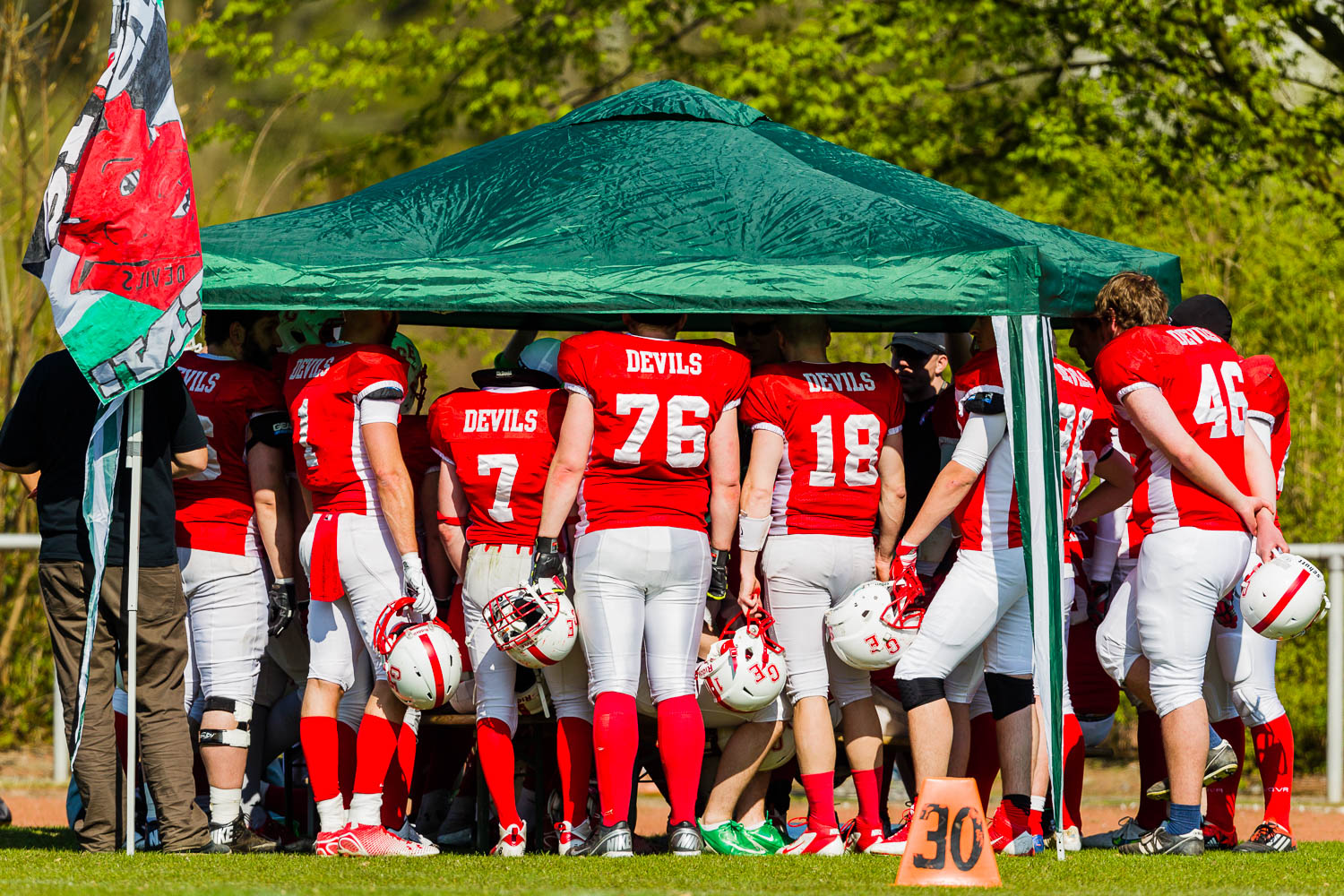 Oberliga NRW 2015 - Dortmund Giants vs. Gelsenkirchen Devils