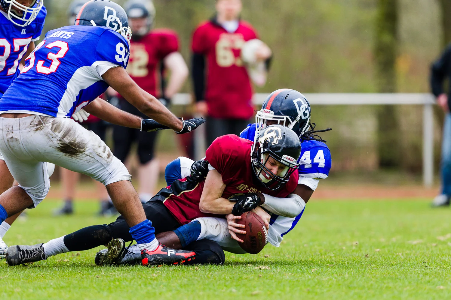 GFLJ 2015 - Dortmund Giants U19 vs. Cologne Falcons U19