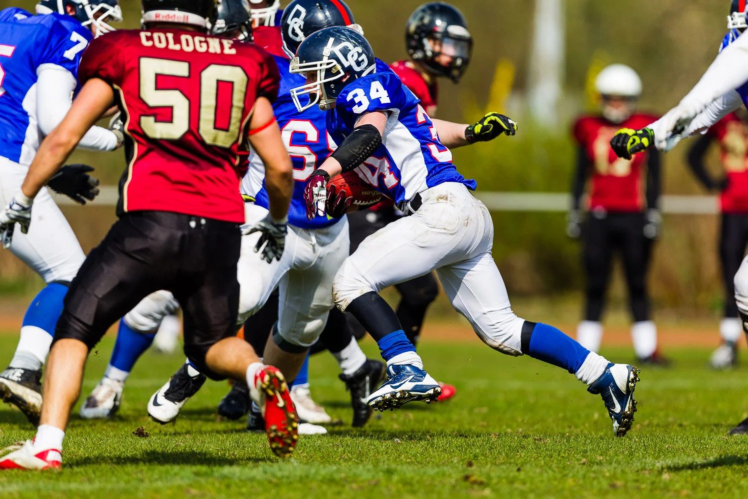 GFLJ 2015 - Dortmund Giants U19 vs. Cologne Falcons U19