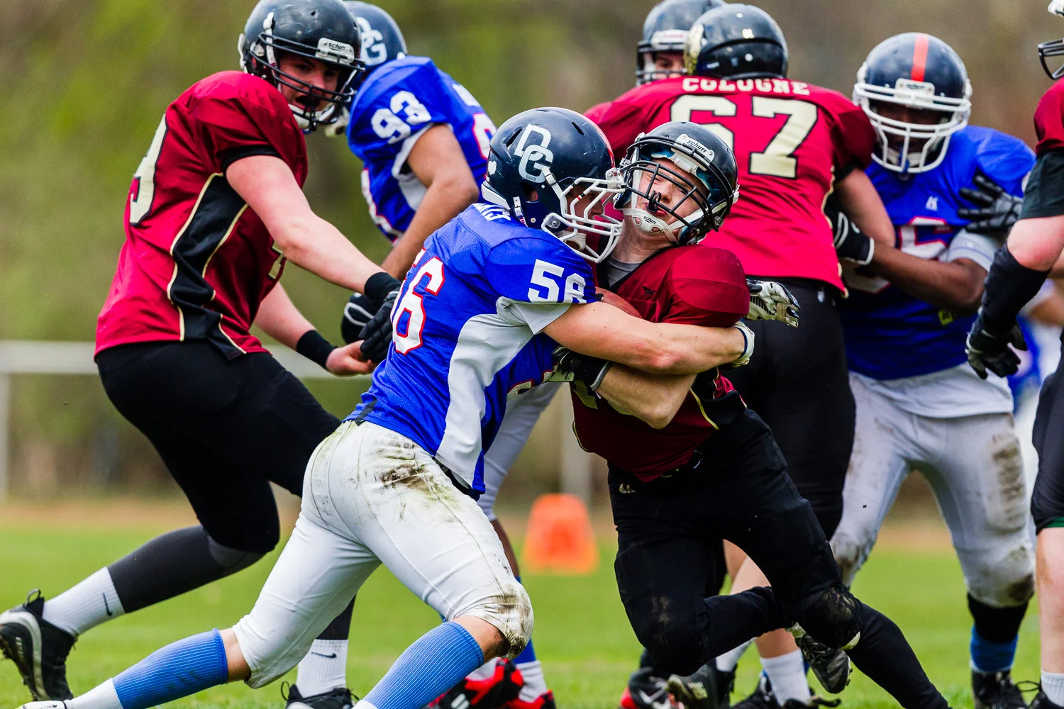 GFLJ 2015 - Dortmund Giants U19 vs. Cologne Falcons U19