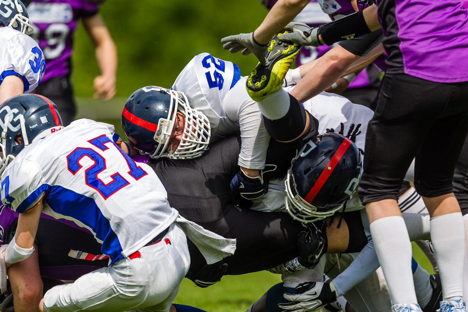 GFLJ 2015 - Dortmund Giants U19 vs. Langenfeld Longhorns U19