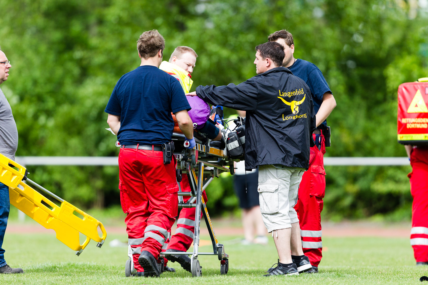 GFLJ 2015 - Dortmund Giants U19 vs. Langenfeld Longhorns U19