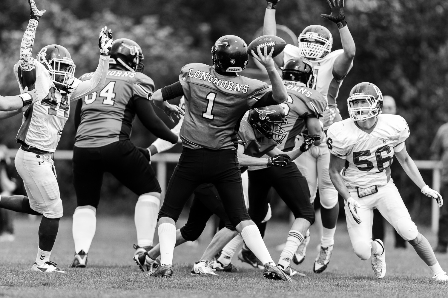 GFLJ 2015 - Dortmund Giants U19 vs. Langenfeld Longhorns U19