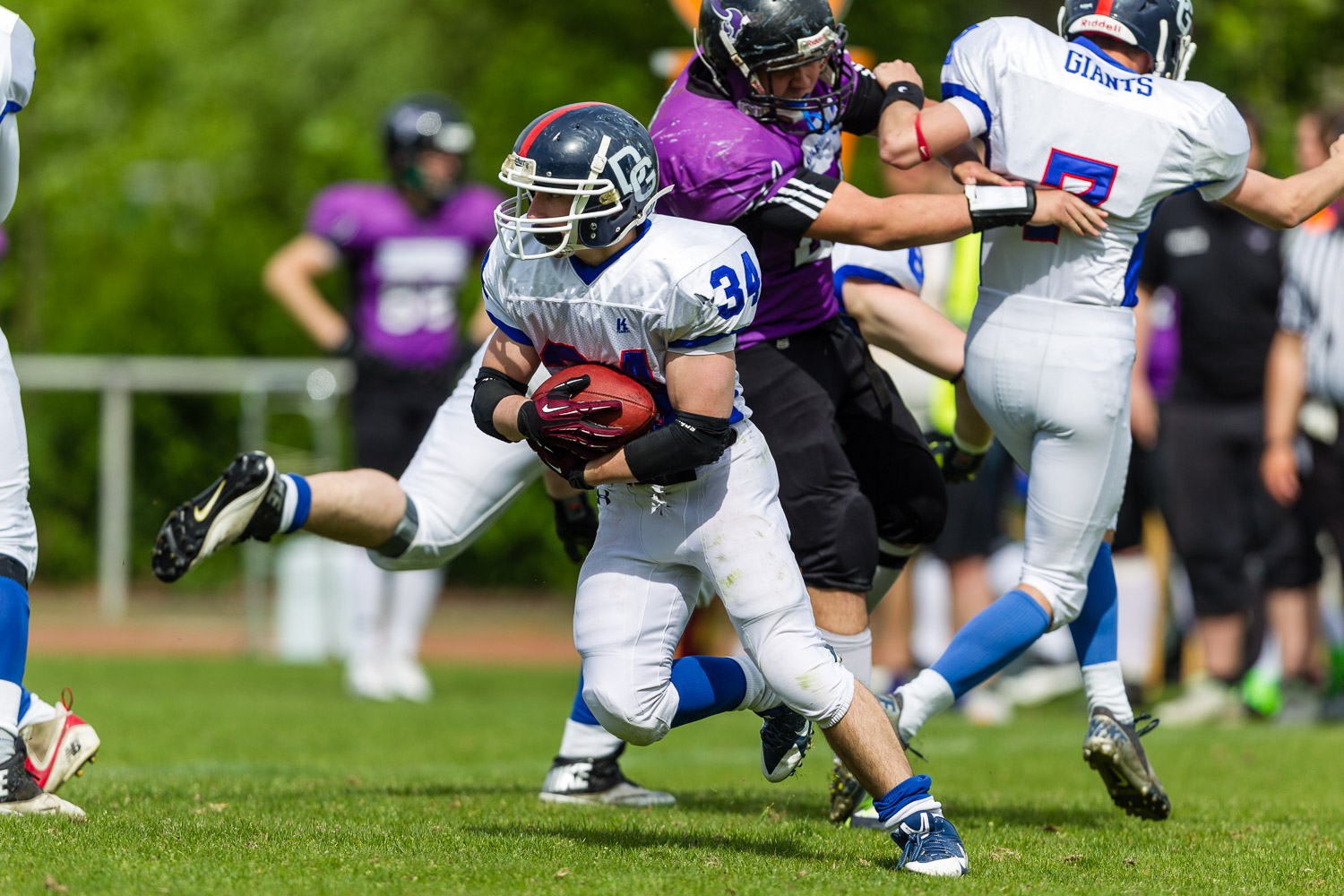 GFLJ 2015 - Dortmund Giants U19 vs. Langenfeld Longhorns U19