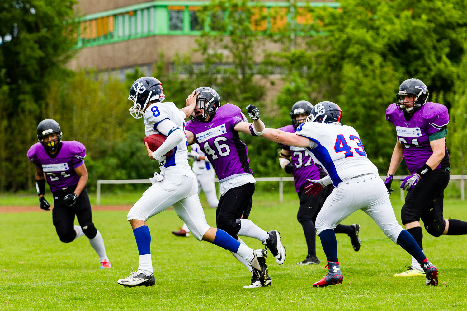 GFLJ 2015 - Dortmund Giants U19 vs. Langenfeld Longhorns U19