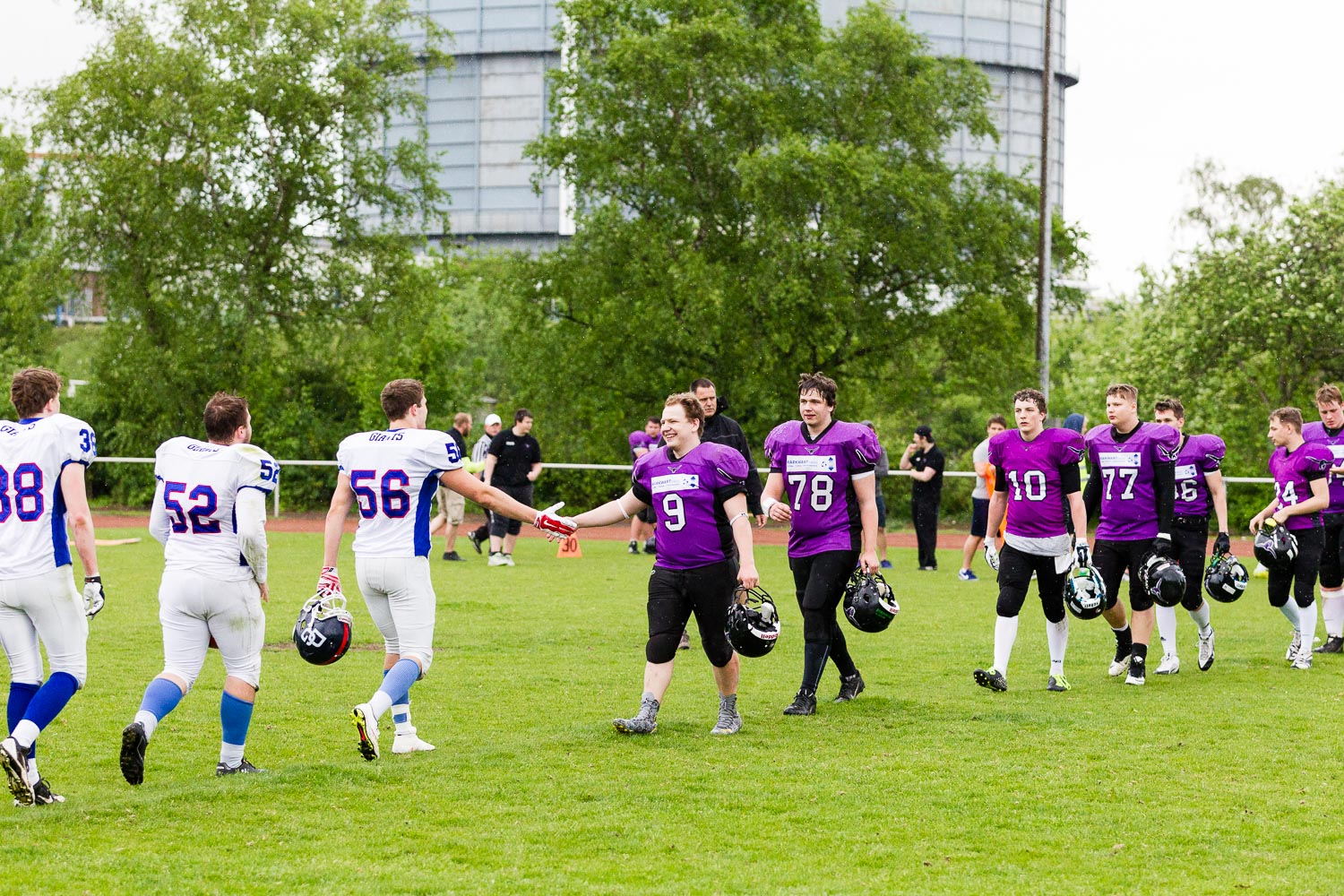 GFLJ 2015 - Dortmund Giants U19 vs. Langenfeld Longhorns U19