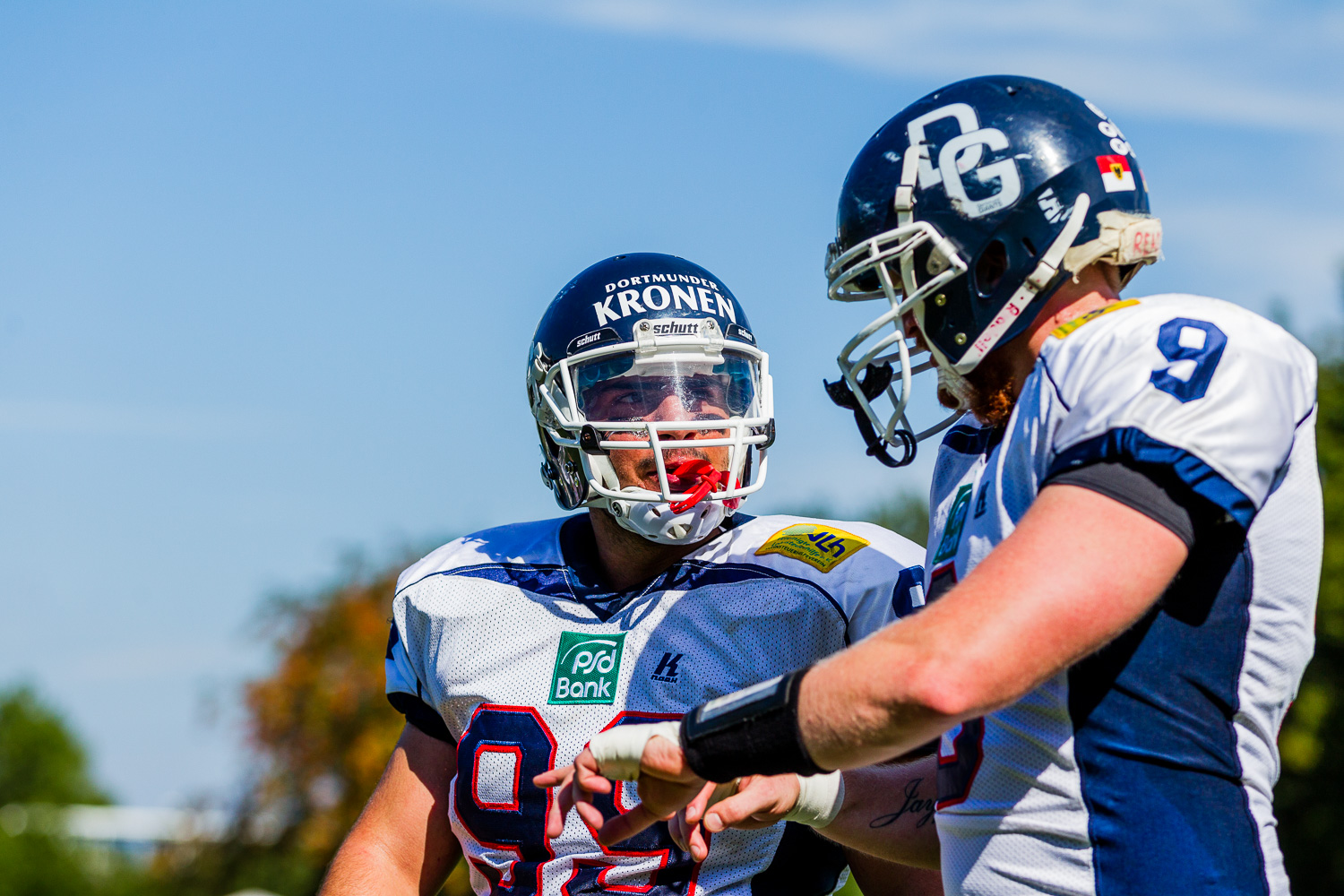 Oberliga NRW 2015 - Dortmund Giants vs. Schiefbahn Riders