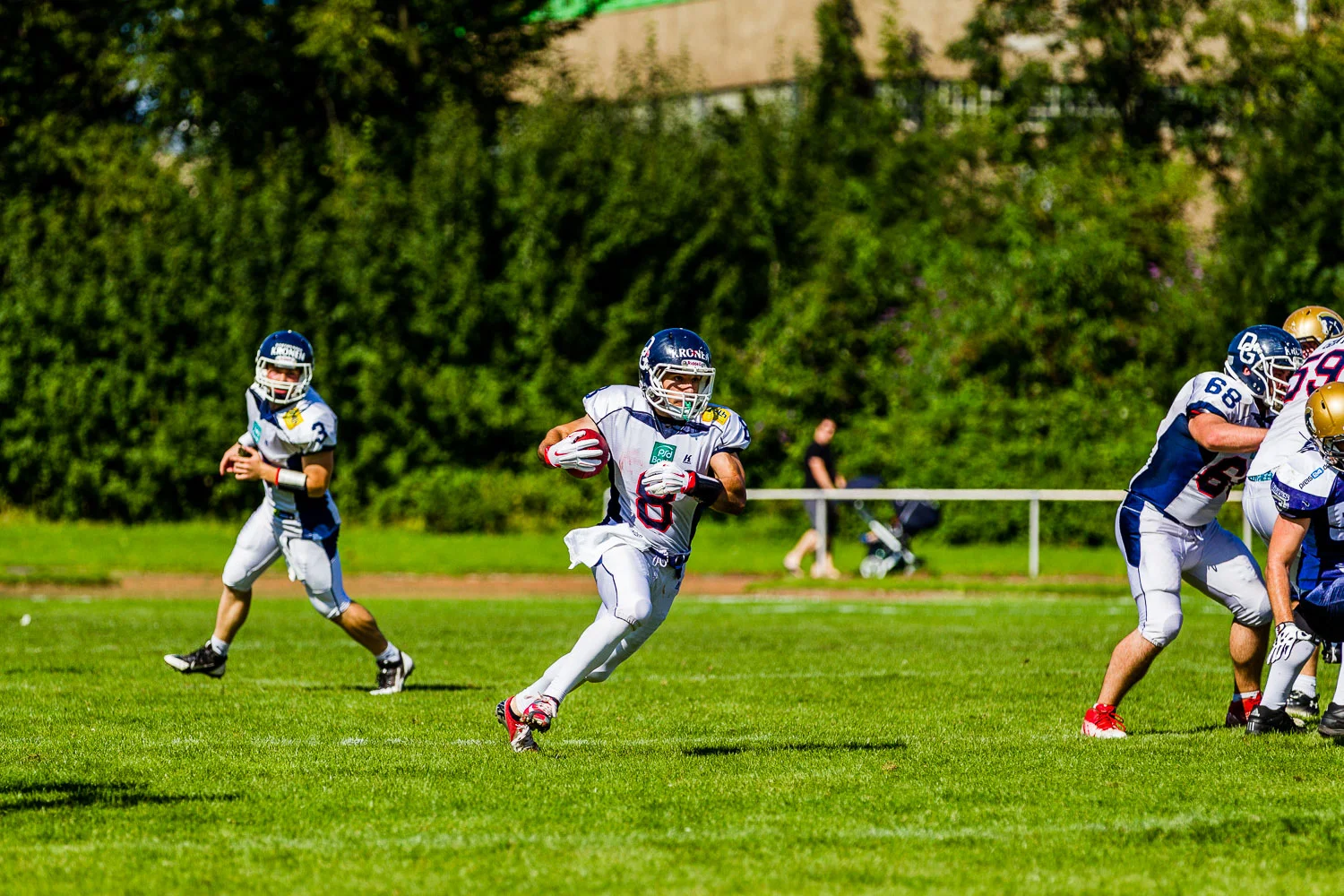 Oberliga NRW 2015 - Dortmund Giants vs. Schiefbahn Riders