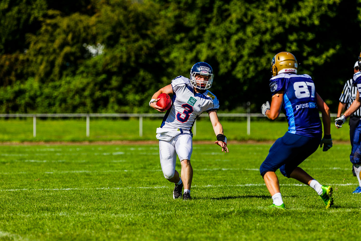 Oberliga NRW 2015 - Dortmund Giants vs. Schiefbahn Riders