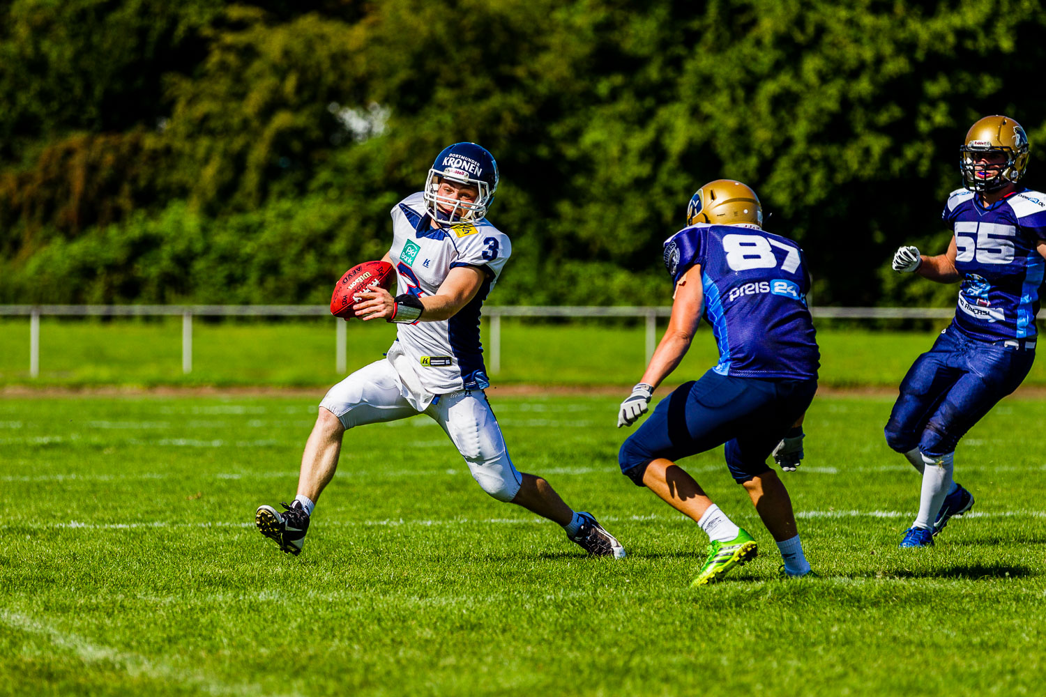 Oberliga NRW 2015 - Dortmund Giants vs. Schiefbahn Riders