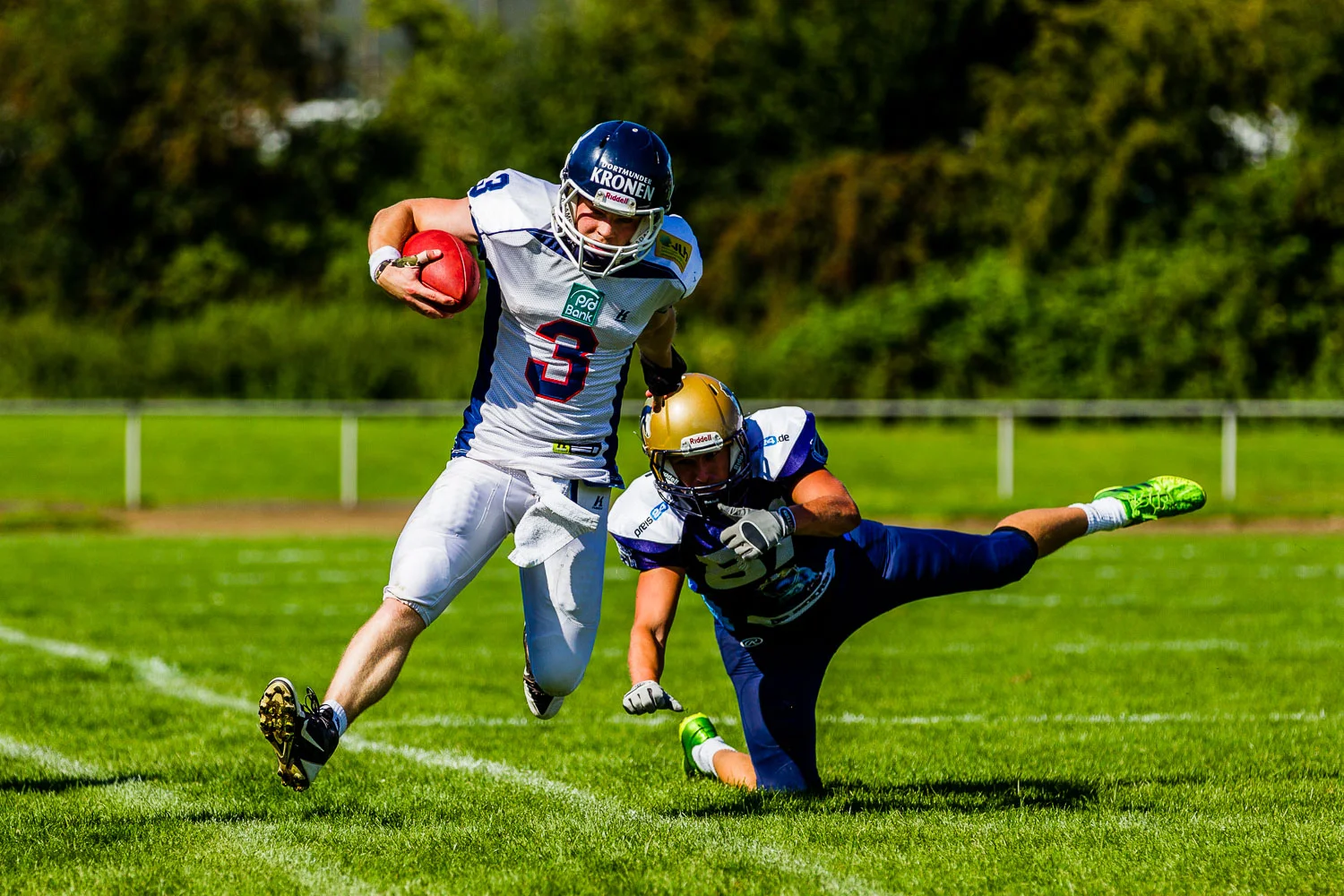 Oberliga NRW 2015 - Dortmund Giants vs. Schiefbahn Riders