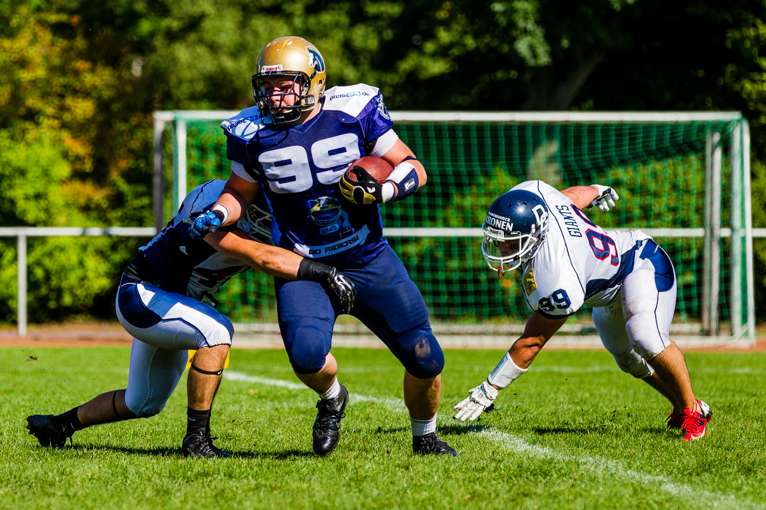 Oberliga NRW 2015 - Dortmund Giants vs. Schiefbahn Riders