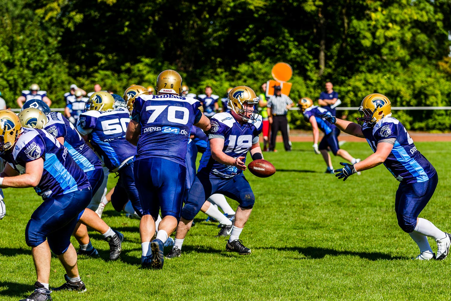 Oberliga NRW 2015 - Dortmund Giants vs. Schiefbahn Riders