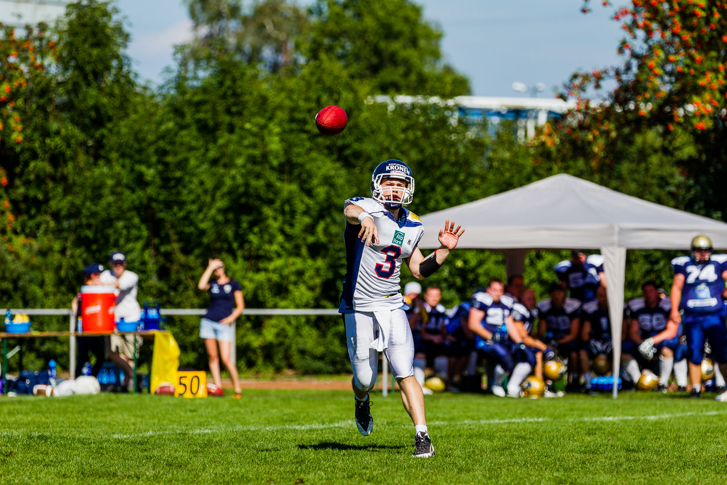 Oberliga NRW 2015 - Dortmund Giants vs. Schiefbahn Riders