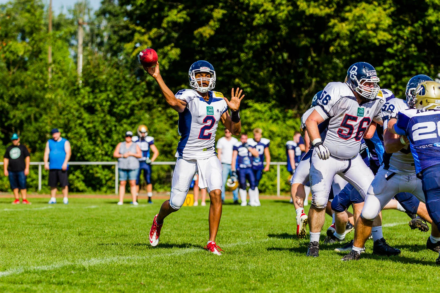 Oberliga NRW 2015 - Dortmund Giants vs. Schiefbahn Riders