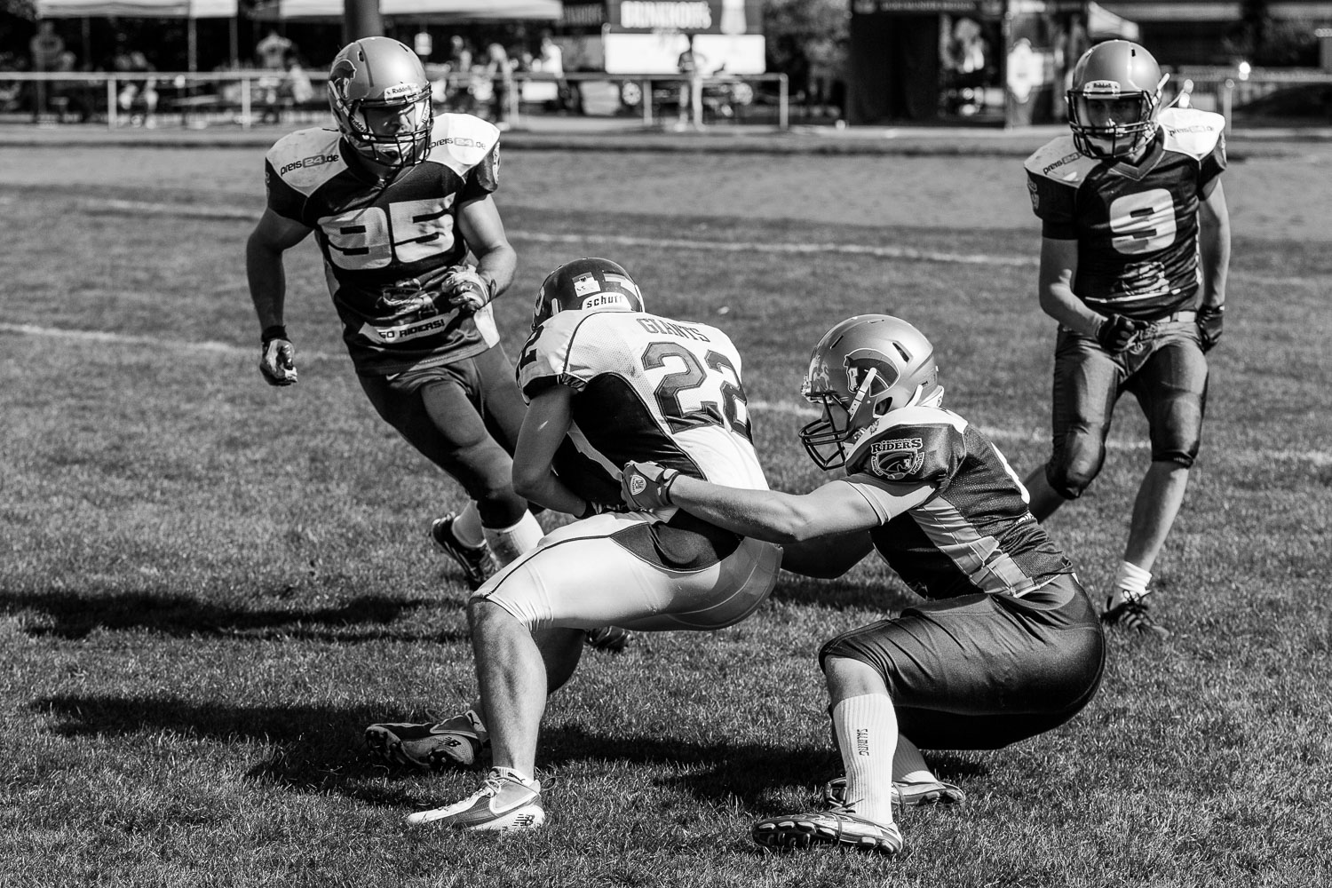 Oberliga NRW 2015 - Dortmund Giants vs. Schiefbahn Riders