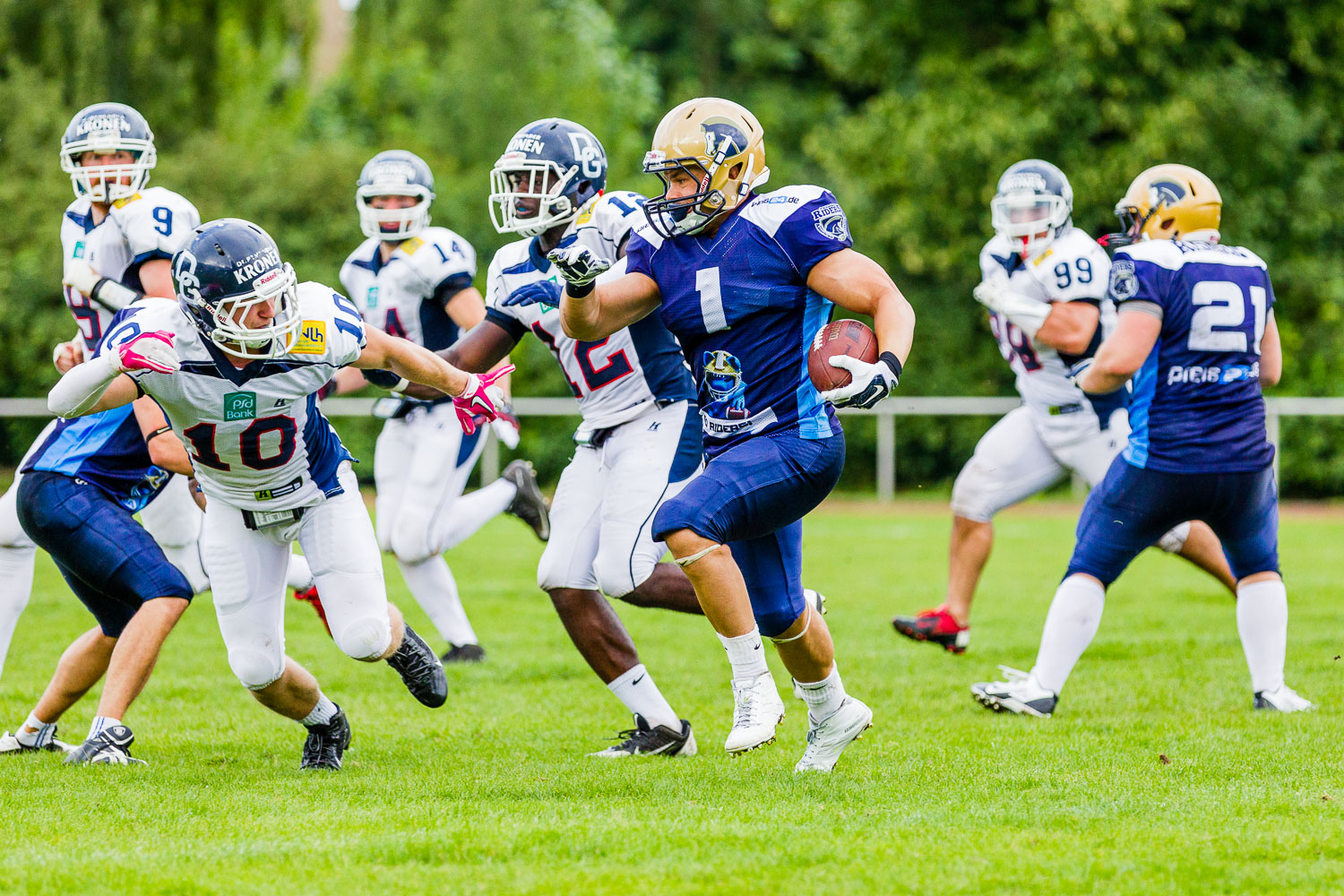 Oberliga NRW 2015 - Dortmund Giants vs. Schiefbahn Riders