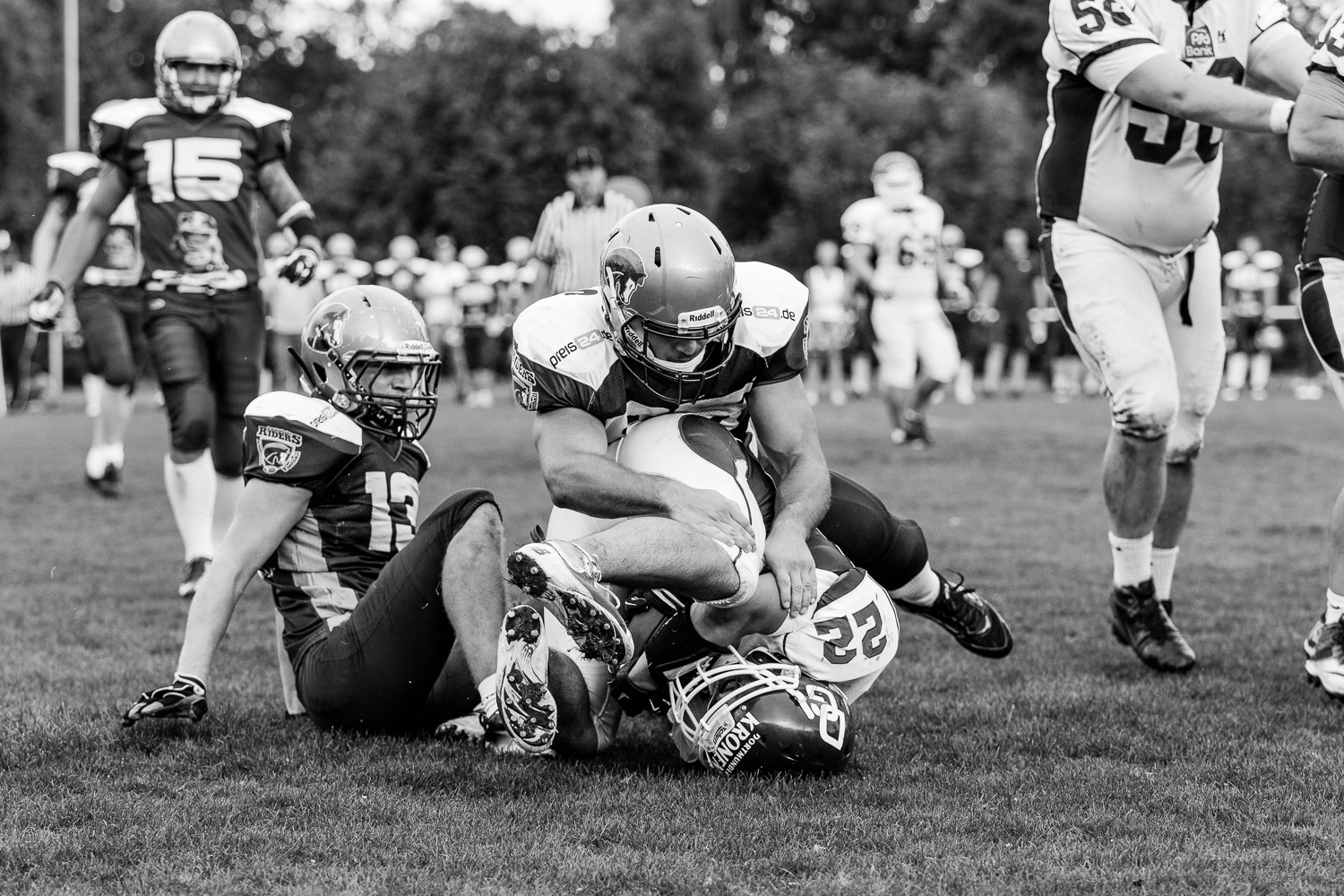 Oberliga NRW 2015 - Dortmund Giants vs. Schiefbahn Riders