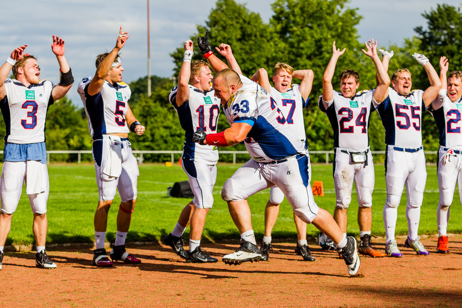 Oberliga NRW 2015 - Dortmund Giants vs. Schiefbahn Riders