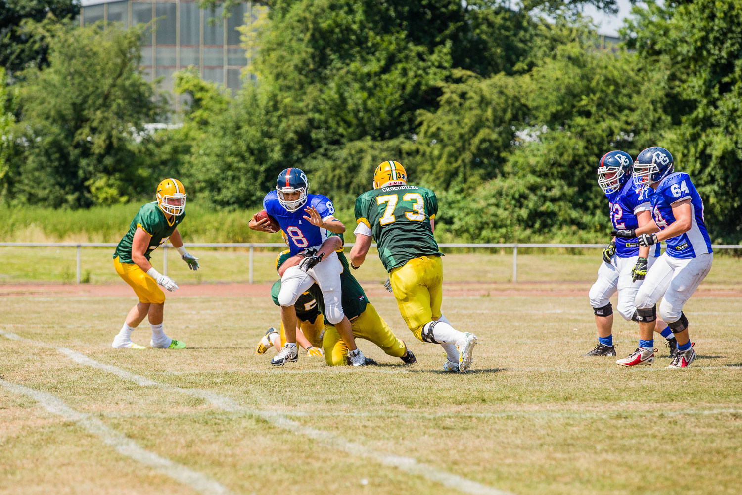 GFLJ 2015 - Dortmund Giants U19 vs. Cologne Crocodiles U19