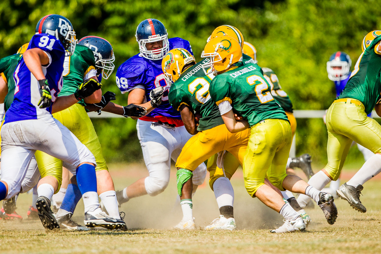 GFLJ 2015 - Dortmund Giants U19 vs. Cologne Crocodiles U19