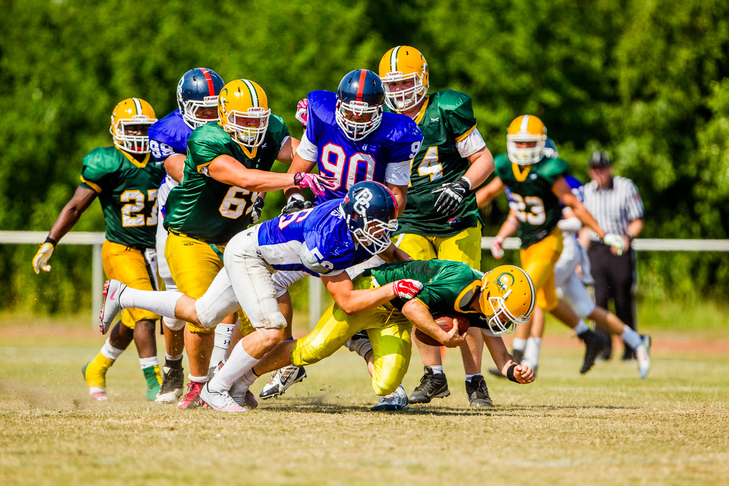 GFLJ 2015 - Dortmund Giants U19 vs. Cologne Crocodiles U19