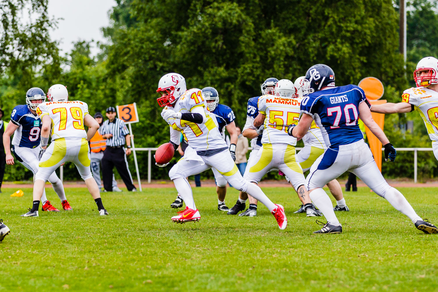 Oberliga NRW 2015 - Dortmund Giants vs. Münster Mammuts