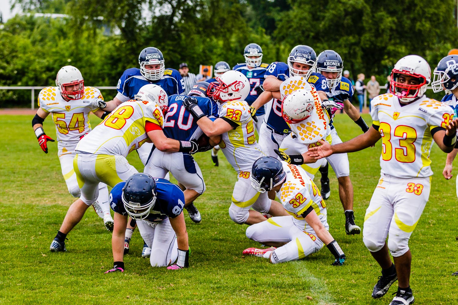 Oberliga NRW 2015 - Dortmund Giants vs. Münster Mammuts