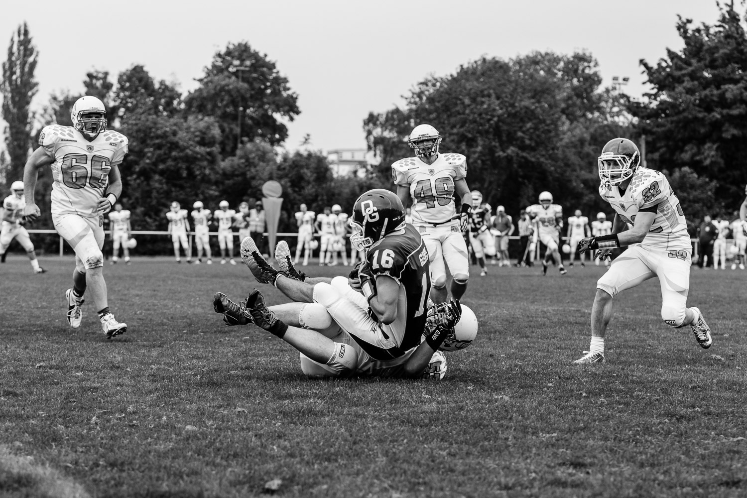 Oberliga NRW 2015 - Dortmund Giants vs. Münster Mammuts