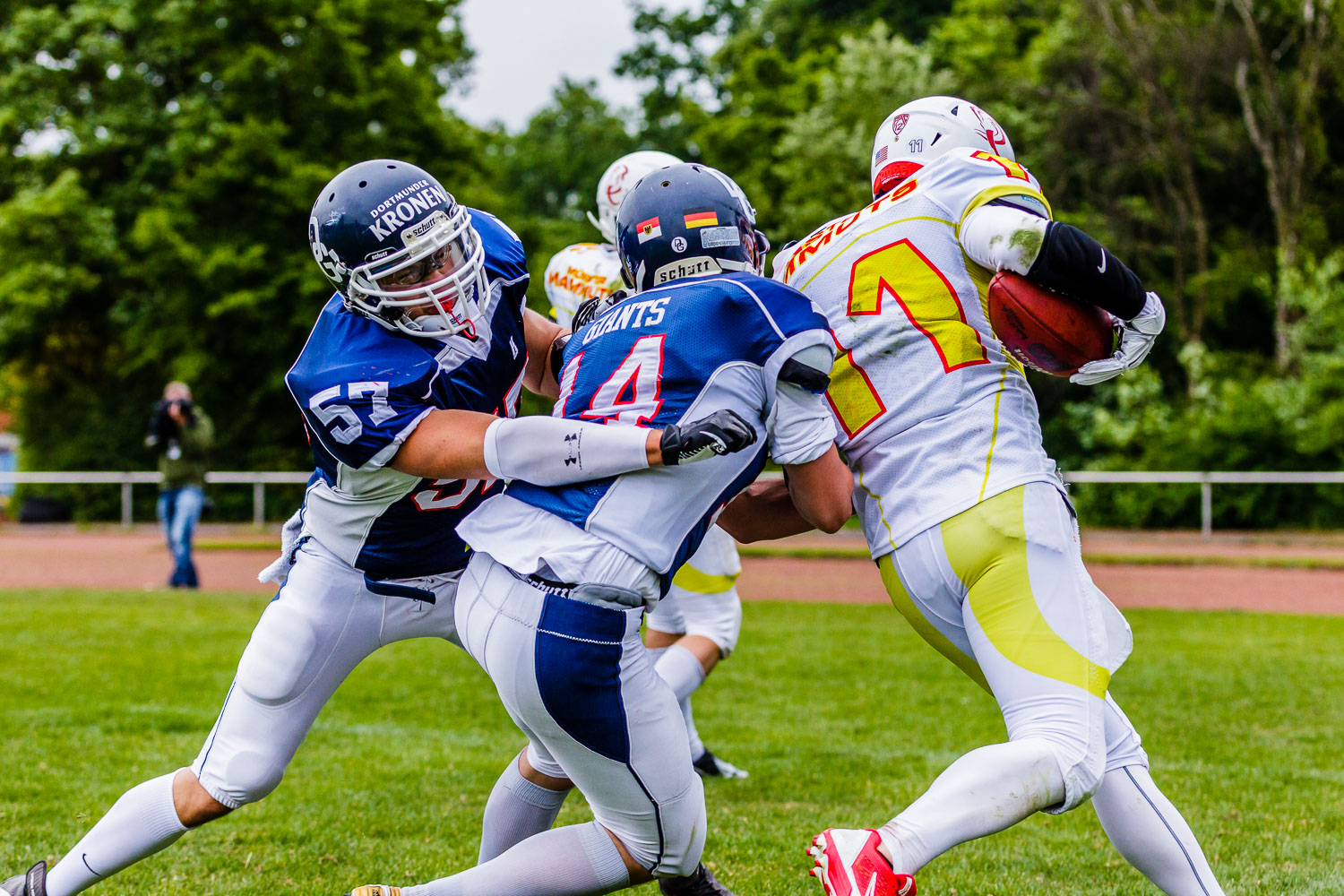 Oberliga NRW 2015 - Dortmund Giants vs. Münster Mammuts