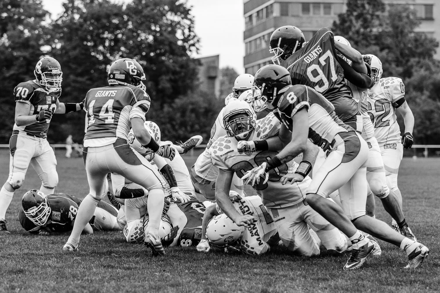 Oberliga NRW 2015 - Dortmund Giants vs. Münster Mammuts