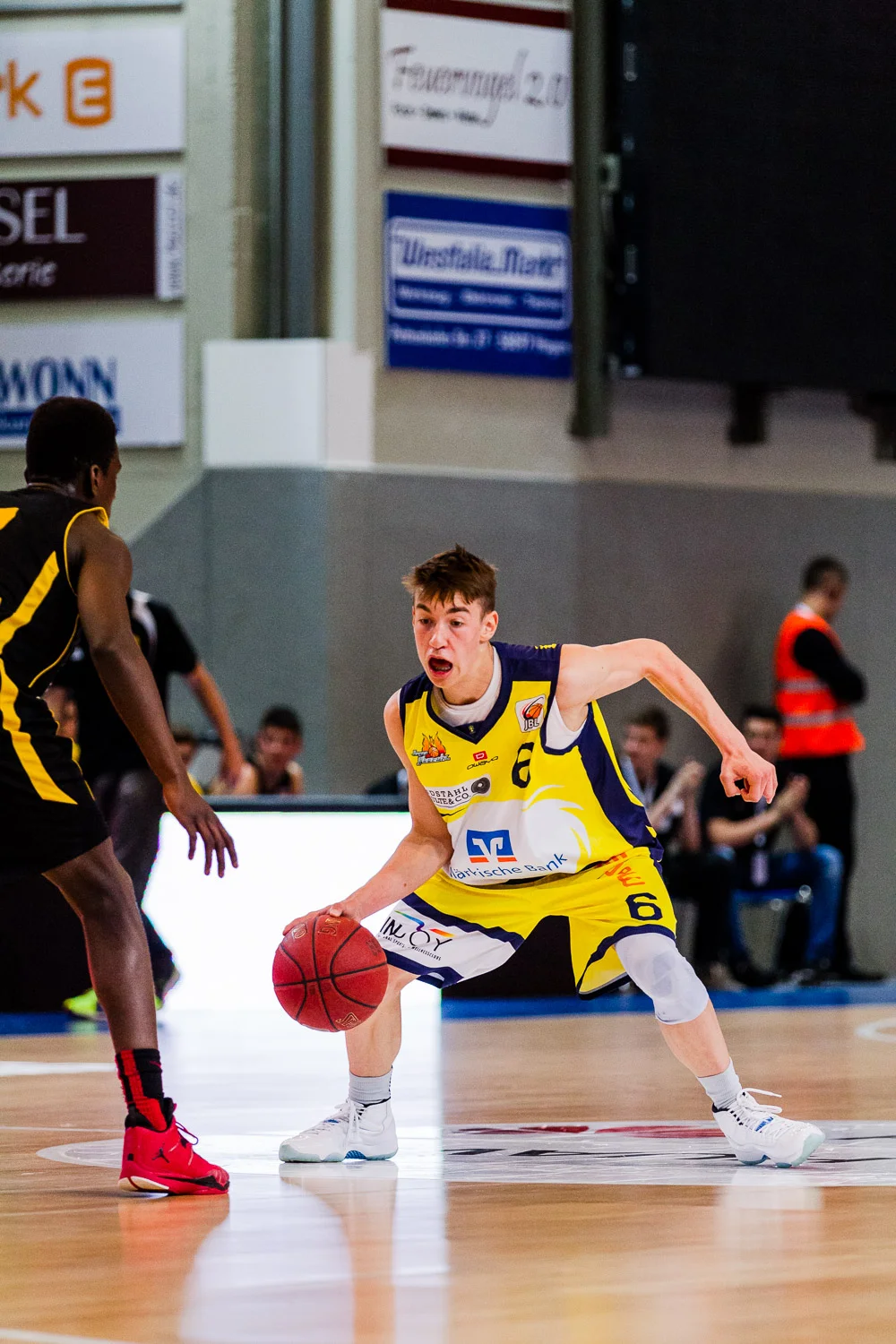 HAGEN, GERMANY - Mai 16, 2015: JBBL TOP4, Phoenix Hagen Youngste
