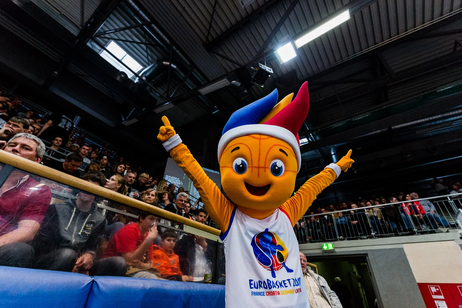 HAGEN, GERMANY - Mai 16, 2015: JBBL TOP4, Phoenix Hagen Youngste