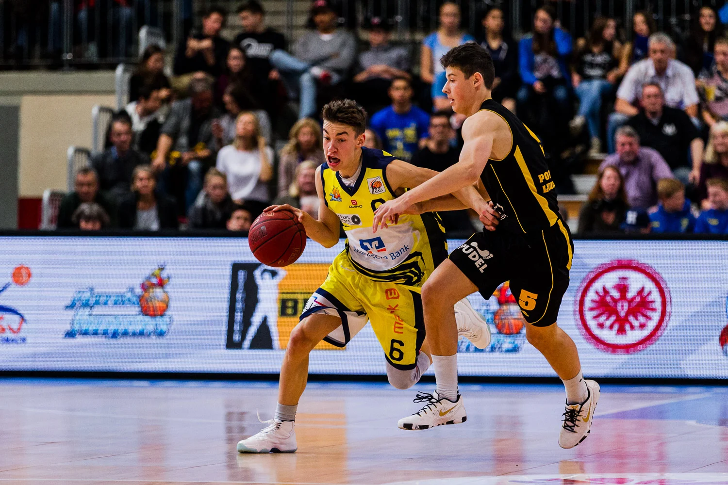 HAGEN, GERMANY - Mai 16, 2015: JBBL TOP4, Phoenix Hagen Youngste