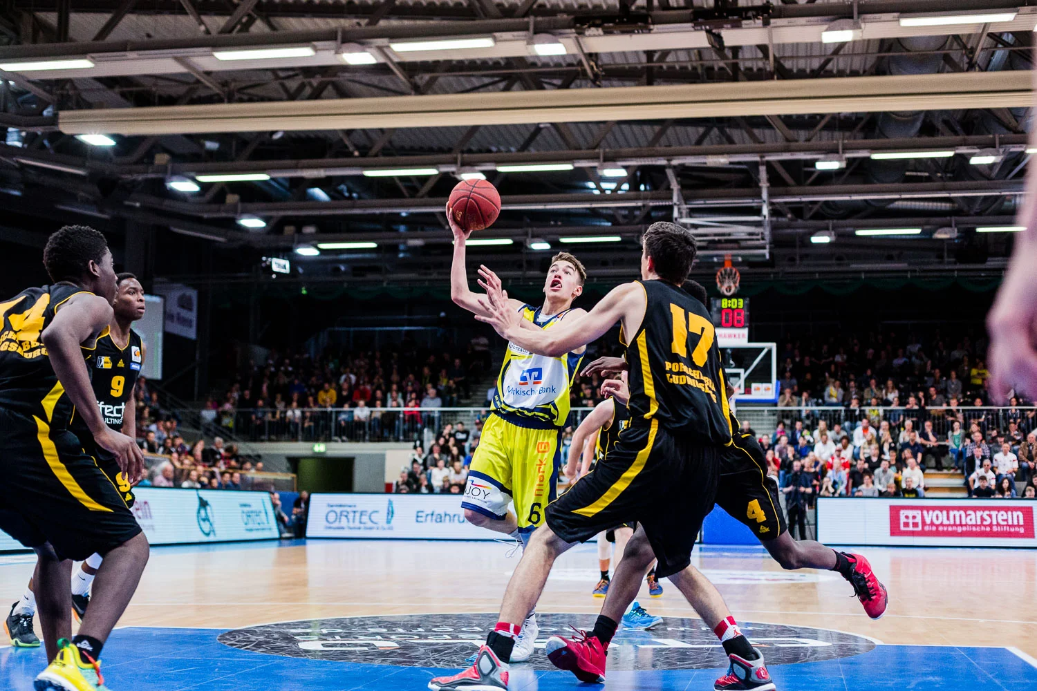 HAGEN, GERMANY - Mai 16, 2015: JBBL TOP4, Phoenix Hagen Youngste