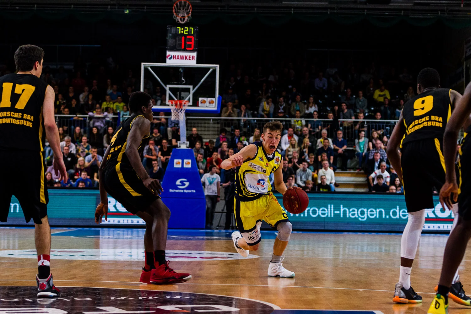 HAGEN, GERMANY - Mai 16, 2015: JBBL TOP4, Phoenix Hagen Youngste