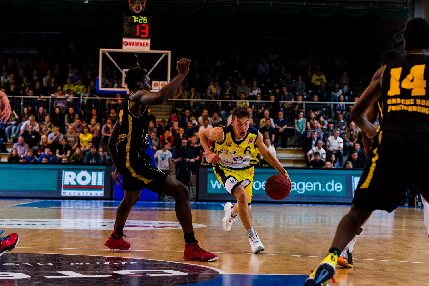 HAGEN, GERMANY - Mai 16, 2015: JBBL TOP4, Phoenix Hagen Youngste